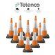 10 Large Traffic Cones Heavy Duty 750 Mm High 1 Piece (vat Included)