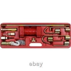 10 Piece Heavy Duty 4.4kg Slide Hammer Set Body Panel & Chassis Hammer Case