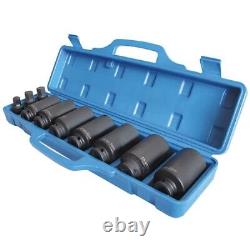 10 Piece Heavy Duty Hub Nut Impact Socket Set 1/2 TBS0410