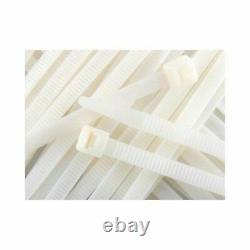100 200 300 500 36 Cable Zip Ties Heavy Duty Duct Straps Natural 175lb Load