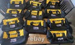 11 NEW DEWALT 12 X 8 X 7 Heavy Duty Small Tool Bag Tote /w USA PATCH