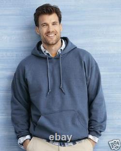 12 Gildan Heavy Blend Hooded Hoodie Sweatshirt 18500 S-XL WHOLESALE Lot of 12