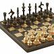 12'' Heavy Luxury Brass Metal Chess Pieces And Board Set Perfect Gift