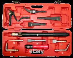 12 Piece Interchangeable Heavy Duty Pry Bar Set