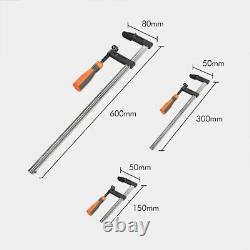 13 Piece F Clamp Set Heavy Duty Woodworking Tools for Secure Clamping