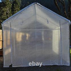 14 mil Heavy Duty Greenhouse Canopy Panels CLEAR Fiber Reinforced- Choose Size