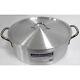 15.7'' Heavy Duty 40cm 7mm Catering Casserole Aluminium Cooking Pot Ground Base