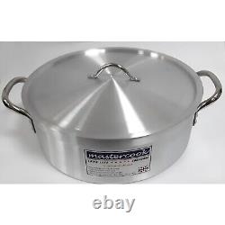 15.7'' Heavy Duty 40cm 7mm Catering Casserole Aluminium Cooking Pot Ground Base