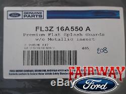 15 thru 20 F-150 OEM Genuine Ford Parts Heavy Duty Splash Guards 4-piece Set