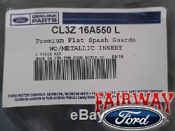 15 thru 20 F-150 OEM Genuine Ford Parts Heavy Duty Splash Guards 4-piece Set