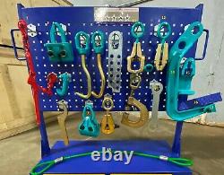 18 Piece Heavy Duty Auto Body Frame Machine Pulling Tools And Clamps Set