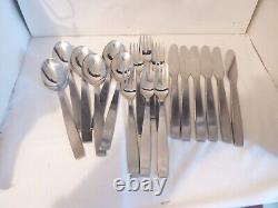 18 Piece Set Vintage Amboss Neuzeug 2050 Austria Stainless Steel Cutlery