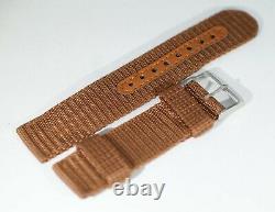 2 piece heavy duty woven nylon watch strap Fits many smartwatches