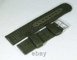 2 piece heavy duty woven nylon watch strap Fits many smartwatches