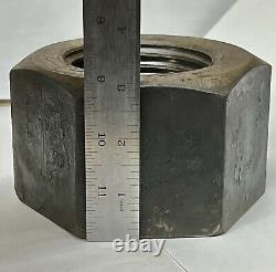 (2 pieces) 3-4 Heavy Hex Nuts Grade 2 (4-1/2 wide x 3 thick) Large Huge 3-4