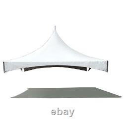 20x20 Replacement Canopy Top White Cover For High Peak Tent Event Wedding Party