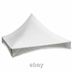 20x20 Replacement Canopy Top White Cover For High Peak Tent Event Wedding Party