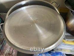 23.6'' Heavy Duty 60cm 7mm Catering Casserole Aluminium Cooking, 30cm Depth