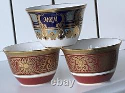 25pcs De Lamerie China Assorted Pattern Oriental Middle Eastern Arabic Tea Bowls