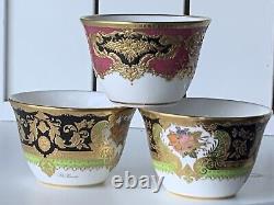 25pcs De Lamerie China Assorted Pattern Oriental Middle Eastern Arabic Tea Bowls