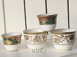 25pcs De Lamerie China Assorted Pattern Oriental Middle Eastern Arabic Tea Bowls