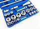 3/4 & 1 Socket Set Ratchet 26 Piece Extension Bar Toolzone Heavy Duty Quality