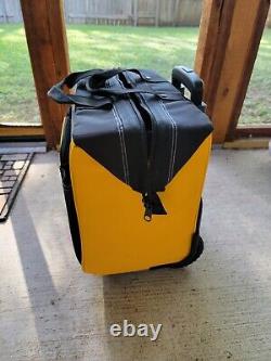 3-Piece Dewalt Large Rolling Heavy Duty Tool Bags / Box With Telescoping Handle