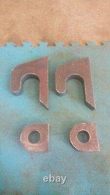 30mm Heavy Duty JCB Q-Fit Telehandler Teleporter Brackets. 2 Piece Weld On