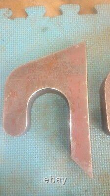 30mm Heavy Duty JCB Q-Fit Telehandler Teleporter Brackets. 2 Piece Weld On
