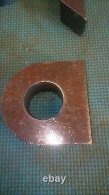 30mm Heavy Duty JCB Q-Fit Telehandler Teleporter Brackets. 2 Piece Weld On