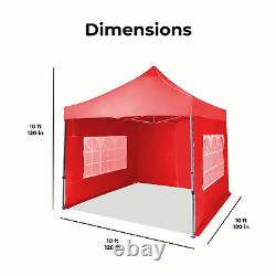 3x3M Pop Up Gazebo Canopy Waterproof Garden Stall Durable Marquee Outdoor Party