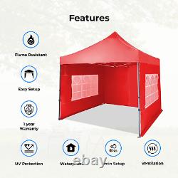 3x3M Pop Up Gazebo Canopy Waterproof Garden Stall Durable Marquee Outdoor Party
