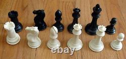 4 Heavy Chess Pieces Board Bag Digital Clock Dgt North Set