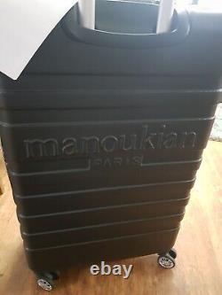 4 Piece Suitcase Travel Holiday Manoukian Paris Set NEW