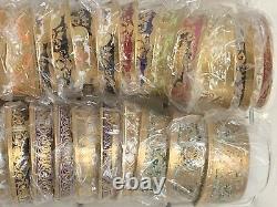 49 x De Lamerie China Assorted Patterns Oriental Middle Eastern Arabic Tea Bowls