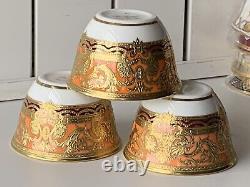 49 x De Lamerie China Assorted Patterns Oriental Middle Eastern Arabic Tea Bowls