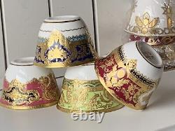 49 x De Lamerie China Assorted Patterns Oriental Middle Eastern Arabic Tea Bowls