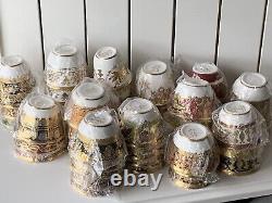 49 x De Lamerie China Assorted Patterns Oriental Middle Eastern Arabic Tea Bowls