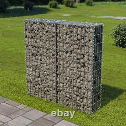 4mm Wire Fence Heavy Duty Box Outdoor Gabion Stone Basket Cages Retaining Wall