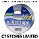 50m X 48mm Silver Grey Heavy Duty Duct Tape Fix Repair Diy Patch Waterproof