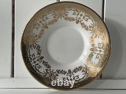 5pcs De Lamerie Heavily Gilded Gold Encrusted Chatsworth Garland Dinner Set