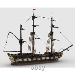 5th Rate Frigate Heavy Frigate Ship with Gun Deck 1901 Pieces for Age 14+