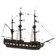5th Rate Frigate Heavy Frigate With Gun Deck And Interior 1901 Pieces Moc