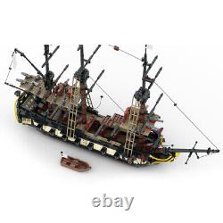 5th Rate Frigate Heavy Frigate with Gun Deck and Interior 1901 Pieces MOC