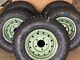 5x Land Rover Heritage Heavy Duty Steel Wheels And Goodyear Tyres