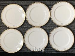 6 x New Aynsley Belleek JP McManus Invitational Pro Am 2000 Dinner Plates 10.75