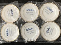 6 x New Aynsley Belleek JP McManus Invitational Pro Am 2000 Dinner Plates 10.75