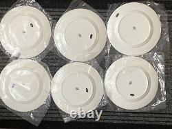 6 x New Aynsley Belleek JP McManus Invitational Pro Am 2000 Dinner Plates 10.75