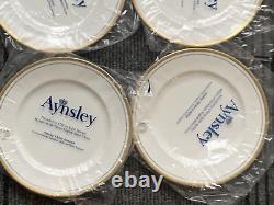 6 x New Aynsley Belleek JP McManus Invitational Pro Am 2000 Dinner Plates 10.75