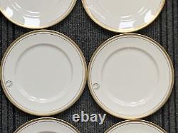 6 x New Aynsley Belleek JP McManus Invitational Pro Am 2000 Dinner Plates 10.75